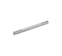 THIRARD - Accessoire Carré Percé pour Porte Intérieure - Carré 6 x 100 mm - Finition Acier - Usage Porte - Installation Facile - Compatibilité avec Poignées - Gris