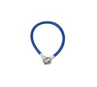 THIRARD - Antivol à Combinaison en Câble d'Acier - Système de Fermeture à Code - Gainé PVC - Pour Vélo - Sécurité Niveau 2 - Longueur 0.50 m - Ø 5 mm - Noir