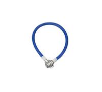 Thirard Antivol à combinaison câble acier pour vélo – 50 cm Ø5 mm, gainé PVC, niveau 2, noir