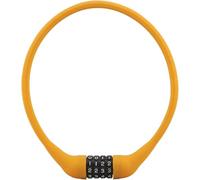 THIRARD - Antivol Vélo Câble Acier - Combinaison - Gaine Silicone - Sécurité Niveau 5 - Pour Vélo - Système Fermeture à Code - Longueur 0.60 m - Multicouleur