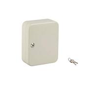 THIRARD - Armoire à Clé Kibox - Serrure à Cylindre - Acier Embouti - Blanc | Pour Maison ou Garage, 2 Clés Fournies, Fixation Murale Incluse, dépôt sûr et remise du trousseau sans présence sur place