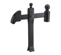 THIRARD - Arrêt de Porte à Sceller - À Bascule - Acier - Conçu Pour Bloquer L’Ouverture de Votre Portail - Compatible avec Tous Les Types de Portail - 310 mm - Noir