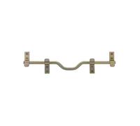 THIRARD - Barre de sécurité pour volet bois, non cadenassable, acier, Ø14x460mm, zingué - THIRARD