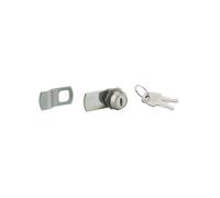 FERCO by THIRARD - Batteuse avec came pour boîte aux lettres, nickel, longueur 13mm, 2 clés