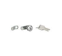 THIRARD Batteuse pour Boîte aux Lettres, Nickel, 19.7 mm, avec 2 Clés