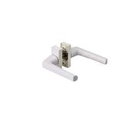 THIRARD - Béquille double laqué blanc carré 7 mm | Béquille double laqué blanc carré 7 mm. Qualité et robustesse THIRARD. Montage simple, usage domestique ou professionnel.