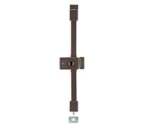 THIRARD Boîtier de Serrure 3 Points en Applique à Fouillot, Droite, Marron | Modèle Horga, Pour Porte d'Entrée, Axe 55 mm, Entraxe 60 mm, Carré 6 mm, 140x88 mm, Acier, Finition Verni, Garantie 5 Ans