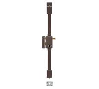 Thirard Boîtier de serrure en applique Beluga à tirage – 3 points Gauche Axe 45 mm Acier Marron