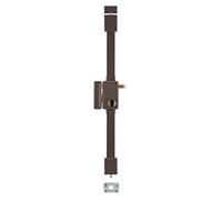 Thirard Boîtier de serrure en applique Beluga à tirage – 3 points Gauche Axe 45 mm Acier Marron