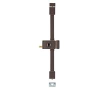 THIRARD - Boitier de serrure en applique Horga à tirage pour porte d'entrée, droite, 3 pts, axe 70mm, marron