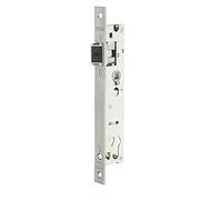 THIRARD - Boitier de serrure encastrable à cylindre pour menuiserie métallique, axe 21mm, L36, bouts carrés, inox