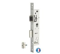 THIRARD - Boitier de serrure encastrable à cylindre pour menuiserie métallique, axe 24mm, zingué, bouts carrés - THIRARD