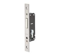 THIRARD - Boitier de serrure encastrable à cylindre pour porte d'entrée, axe 17mm, bouts carrés, pêne dormant seul