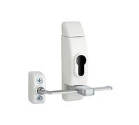 THIRARD - Boîtier Entrebâilleur de Fenêtre - Blanc - Sécurisé - Design Discret - Compatible demi-Cylindre 30 x 10 mm - Protection Enfant - Installation Facile - Longévité