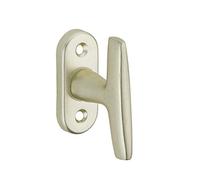 THIRARD - Bouton de Fenêtre Leto/Maïa - Aluminium - Usage Fenêtre - Type Poignée - Carré 7 mm - Finition Anodisé - Hauteur 77.5 mm - Ø 77.5 mm - Jaune/Doré