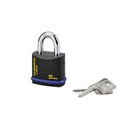 THIRARD Cadenas déral Lock 720-54 mm en Acier Cémenté Federal Lock | Anse Molybdène, Double Verrouillage, Haute Sécurité, 2 Clés, Idéal pour Chantier.