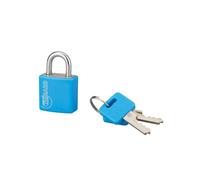 THIRARD - Cadenas à Clé Maxium Color ONYX - Aluminium - Usage Intérieur - Livré avec 2 Clés - Base 40 mm - Sécurité Fiable - Pratique pour Espaces Personnels - Bleu