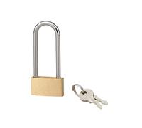 THIRARD - Cadenas à Clé Modèle UNIKEY - 40 mm - Corps Monobloc - Mécanisme à Goupilles - Pour Malles, Bagages et Caisses à Outils - Anse Acier - 2 Clés Incluses