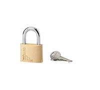 THIRARD - Cadenas à clé Type 1, laiton, intérieur, anse acier, 35mm, 2 clés
