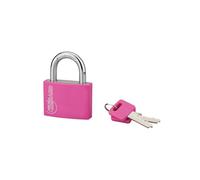 THIRARD - Cadenas à clé TYPE 1 aluminium color 50 mm rose