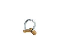 Thirard Cadenas d'artillerie 129 – talon coudé, anse acier, vis demi-lune