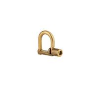 THIRARD Cadenas d'artillerie 329 c à talon droit anse laiton triangle 5 mm | Cadenas d'artillerie 329 c à talon droit anse laiton triangle 5 mm. Qualité et robustesse THIRARD.