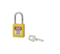 THIRARD - Cadenas de consignation LOTO anse 38mm Jaune MVA