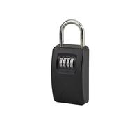 THIRARD - Cassetta Portachiavi a Combinazione - Modello con Maniglia - Acciaio - Uso Interno ed Esterno - Sicura - 4 Cifre Modificabili - 47 x 75 mm - Nero