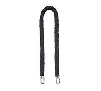 THIRARD - Catena Antifurto in Acciaio Cementato Zincato con Guaina in Nylon - Per Moto e Bici - Resistente ai Tentativi di Taglio - Lunghezza 1.50 m - Nero