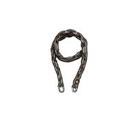 THIRARD - Chaîne Antivol en Acier Cémenté Zingué avec Gaine PVC - Cadenassable - Pour Vélo, Barrières et Scooter - Résistante aux Tentatives de Coupe - Longueur 1.20 m - Noir