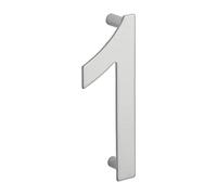 THIRARD - Chiffre 1 à visser, inox, H.100mm