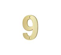 THIRARD - Chiffre 9, laiton à visser, H.51mm, laiton