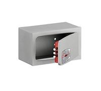 Thirard Coffre-fort à emmurer ou à poser – Acier, serrure à clé, 3 pênes Ø10 mm, 2,5 L, gris
