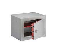 THIRARD - Coffre-Fort à Poser - Bran - Acier - Usage Domestique - Sécurisé Par Clé - Certifié EN 1300 et EN 14450-S2-5 Pênes de Ø22 mm - 350 x 470 x 350 mm - Gris - 47 L