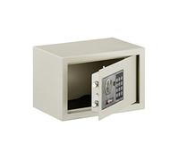 THIRARD - Coffret De Sécurité À Poser - Fermeture Électronique À Code - Acier - Usage Domestique - Code Modifiable 3 À 8 Chiffres - 2 Pênes de Ø16 mm - 200 x 310 x 250 mm - Gris - 9 L