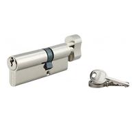 THIRARD - Cylindre à bouton 30 x 50 mm nickelé 3 clés