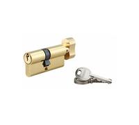 THIRARD - Cylindre de serrure à bouton SA, 40Bx30mm, anti-arrachement, laiton, 3 clés