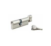 THIRARD - Cylindre de serrure à bouton SA, 50Bx40mm, anti-arrachement, nickel, 3 clés