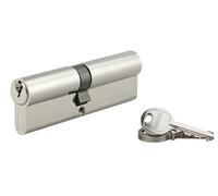 THIRARD - Cylindre à clé crantée 45 x 50 mm nickelé 3 clés