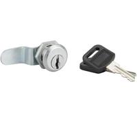 THIRARD Cylindre Batteuse Boîte aux Lettres, Came Coudée 12h, 0-12 mm | Corps alliage moulé, mécanisme à goupilles, came coudée 12h, 2 clés incluses, installation sur porte 0 à 12 mm