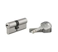 THIRARD - Cylindre de haute sûreté en laiton nickelé modèle 'Trafic 6' 30 x 40 mm