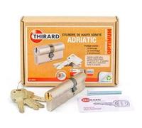 Thirard - Cylindre de porte haute securite nickele adriatic THIRARD Dimension - 30 x 60 mm Nickelé G