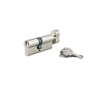 THIRARD - Cylindre de serrure à bouton, 40Bx30mm, anti-arrachement, nickel, 3 clés