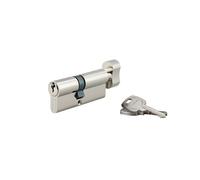 THIRARD - Cylindre de serrure à bouton 40Bx30mm anti-arrachement nickel 3 clés - THIRARD