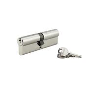 THIRARD Cylindre de serrure double entrée UNIKEY, 50 x 50 mm, 3 clés