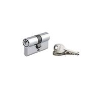 Cylindre de serrure à clé crantée Ecopro nickelé - 30 x 30 - Varié - THIRARD - 00007258