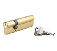 THIRARD - Cylindre rantée 30 x 70 mm laitonné 3 clés