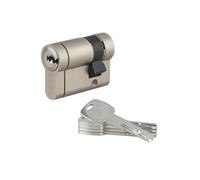 THIRARD Demi cylindre Transit 1 UNIKEY, 40 x 10 mm, 5 clés, nickelé