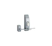 THIRARD - Entrebâilleur à Cylindre pour Fenêtre - Argent - 3 Clés Incluses - Sécurité Optimale - Aération Contrôlée - Design Élégant - Usage Pratique - 118 x 130 mm