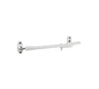 THIRARD Entrebâilleur de Fenêtre, Blanc | 8 Positions, Réversible, Cadenassable, Sécurité Enfant, Compatible Fenêtres à Un Ou Deux Ventaux, Finition Chromée.
